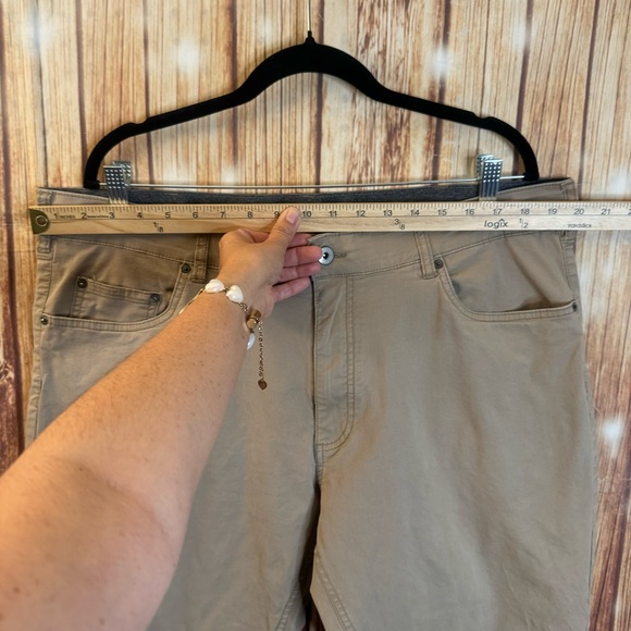 Member’s Mark Mason Men’s 5-Pocket Straight Fit Pants Khaki Size 40x32 - Picture 4 of 6